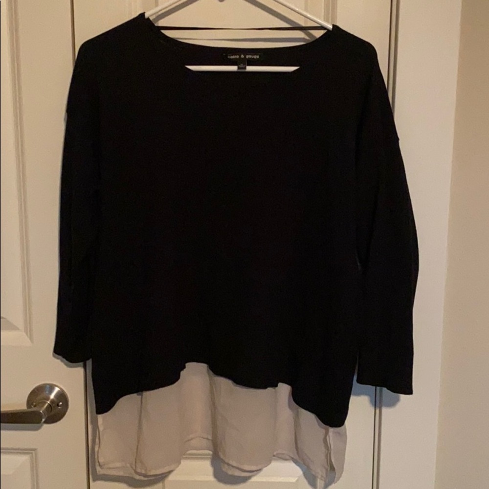 Black sweater
